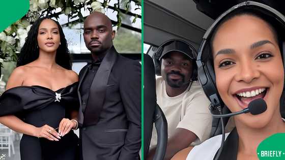 Dr Musa and Liesl Mthombeni shake off cheating allegations with another international holiday