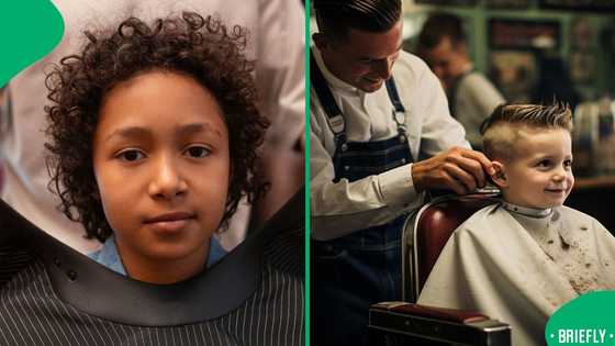 Cape Town stylists in Bonteheuwel gave free haircuts to children before schools reopened