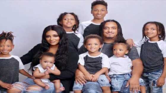 Woman falls pregnant with 9th son, family and social media excited: "9 times the blessings"