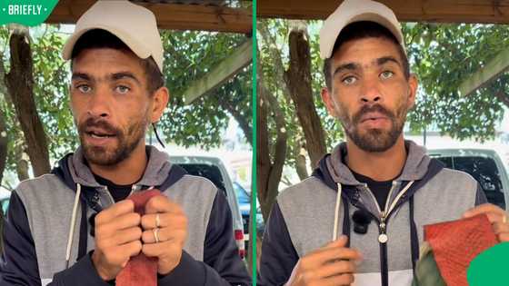 "This is very cool": Mzansi impressed by ingenuity of Cape Town man's leather snoek fish wallets