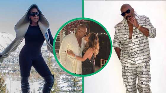 Steve Harvey's wife, Marjorie Harvey, hints at cheating on him with a pool boy in throwback video, SA split