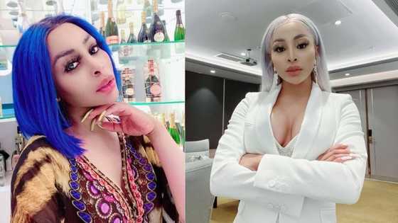 Khanyi Mbau questions alcohol ban amid Level 3 lockdown, gets roasted