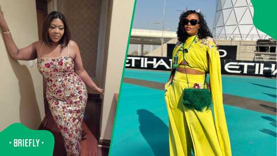 Anele Mdoda flaunts stunning wedding gifts she received from her neighbours