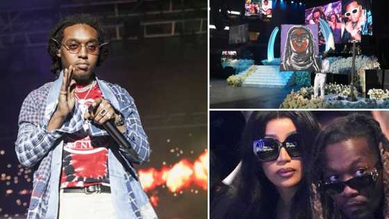 Takeoff memorial service: Stars gather to celebrate life of late Migos member and fans post moving tributes