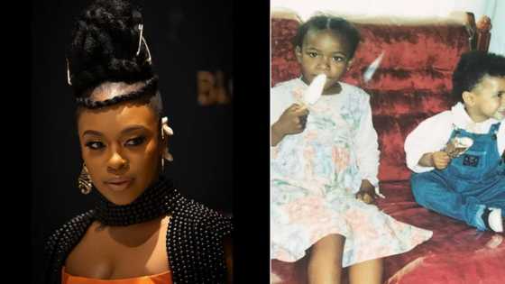 Nomzamo Mbatha remembers her late sister in a touching post: "Every year I bring flowers"