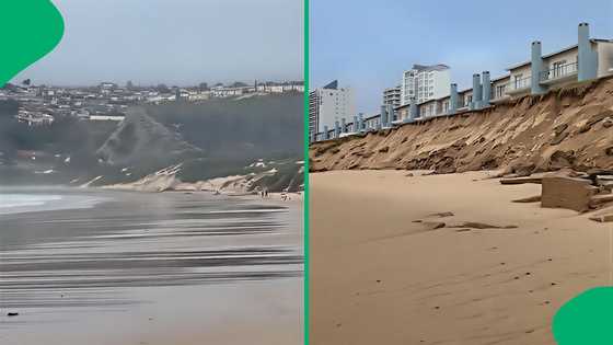 Coastal chaos at Diaz: Ocean power strips shoreline, property owners on alert