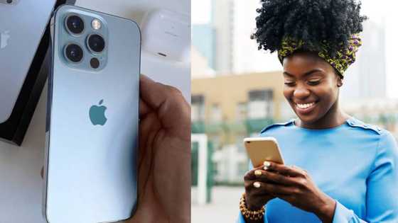 Young lady narrates how a man gifted her iPhone 13 after asking for her number