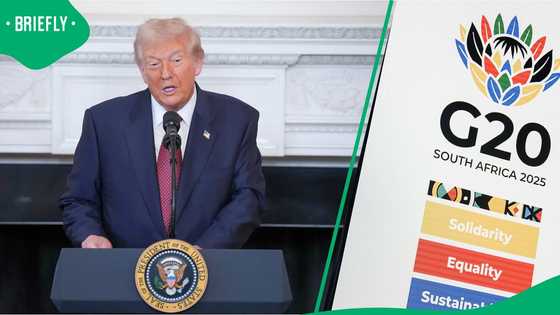 US President Donald Trump claims South Africa should lose G20 spot, sparks mixed reactions online