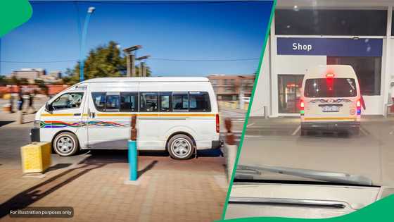 "Bro decided to be unique": Taxi's rear lights modified to look proudly South African, SA wowed