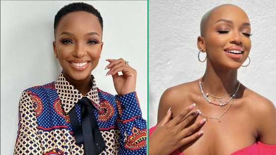 Nandi Madida shares sweet reaction after being praised for her stunning natural look