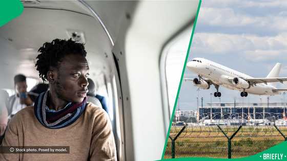 "I keep testing my ancestors": Man shows damaged plane on local airline