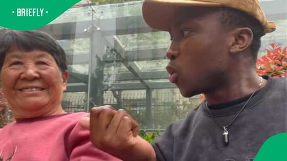 Mzansi was amused as SA man spoke Xhosa to woman in China
