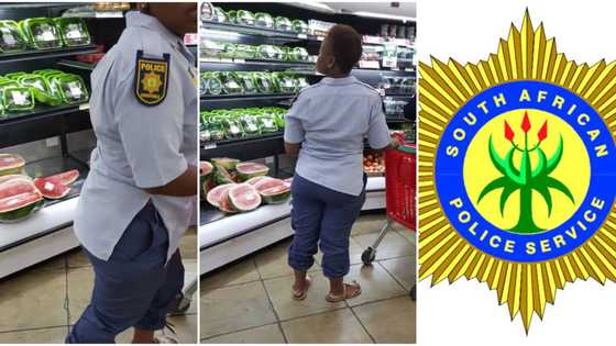 Woman turns SAPS uniform into casual outfit and angers SA social media