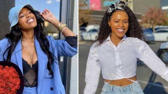 Natasha Thahane flaunts her growing baby bump in elegant traditional attire, celeb friends show her love