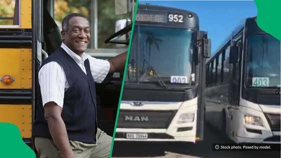 A bus driver in South Africa went viral after hilariously making his passengers sing Happy Birthday