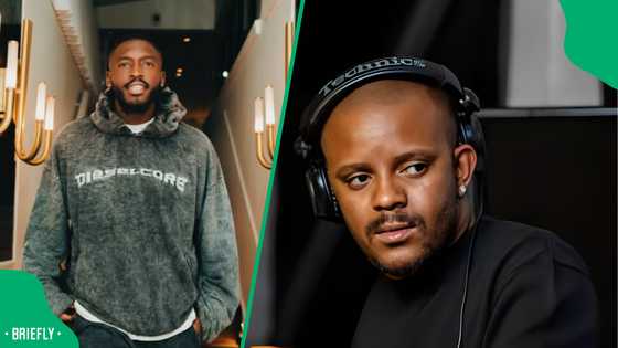 Amapiano stars Daliwonga and Kabza De Small preview new song, SA reacts: "Daliwonga is Goated"