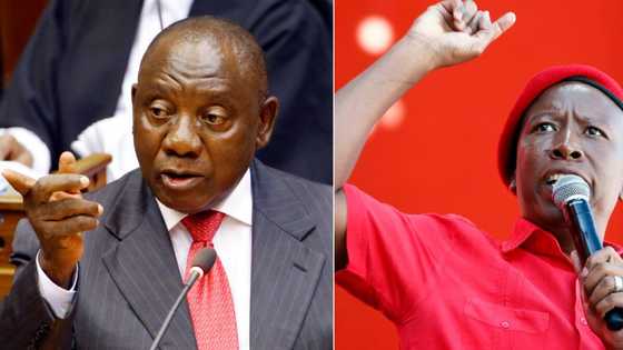 President Cyril Ramaphosa defends Sahpra after EFF march against lockdown