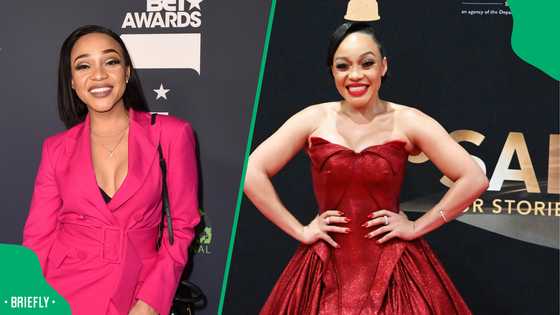 Thando Thabethe finally introduces her men's line 'Tha'Bhuti', SA reacts: "This is Sandile Mahlangu"