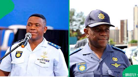Lieutenant General Mkhwanazi showsed a softer side as he connected with young admirers
