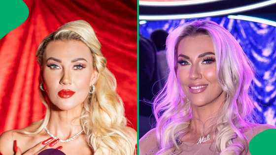 Mel Viljoen reveals she's a millionaire in a video interview