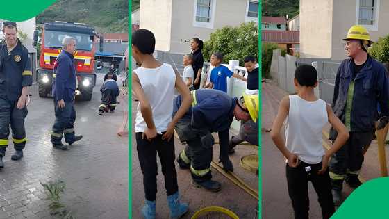"That was brilliant": Cape Town firefighter entertains children with lively war cry chant, SA moved