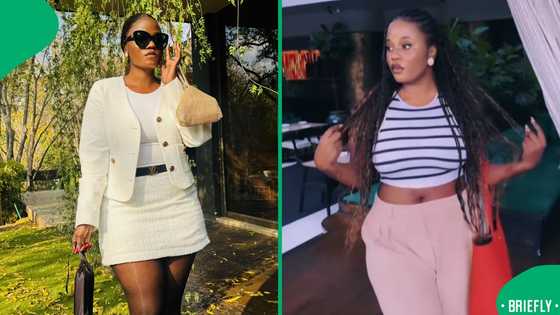 A woman amazed TikTok after she shared her 33kg weight loss journey and revealed her dramatic transformation