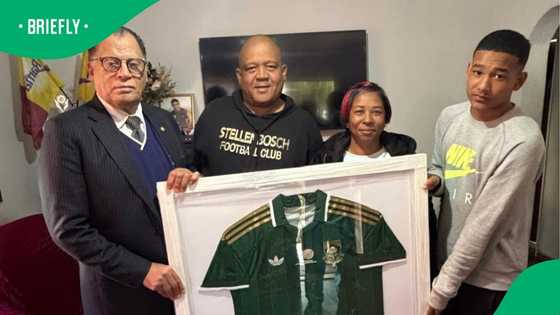 Danny Jordaan visits Jayden Adams’ family as Safa honours late Bafana star