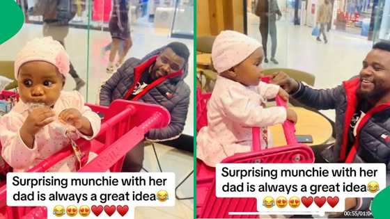 Heartwarming video of dad surprising daughter at Mall goes viral