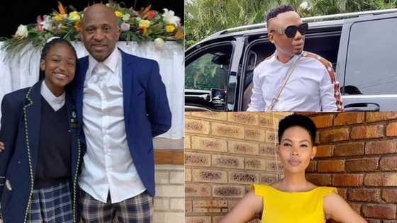 DJ Tira to Anele Mdoda: 4 Mzansi celeb parents and their kids' back to school snaps