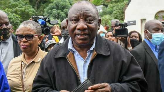 President Cyril Ramaphosa pays a courtesy visit to Limpopo's Zionist Church ahead of Easter Weekend celebrations