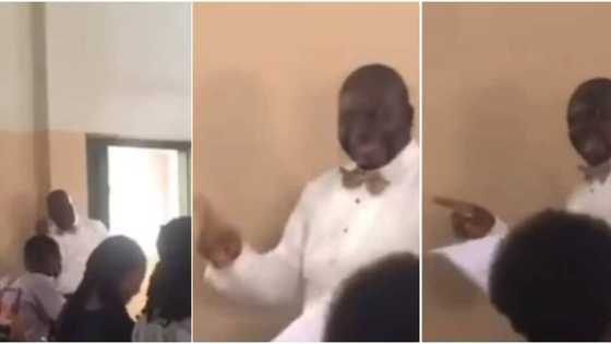 Positive energy as lecturer vibes to Rihanna song 'Work' in class and students sing along, many react
