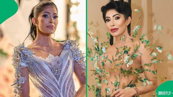 Fans accuse Sorisha Naidoo of pretending to shop at Miladys: "She is a good actress"
