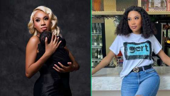 Tamia Mpisane celebrates daughter Shauwn Junior's milestone with 3 cute pictures