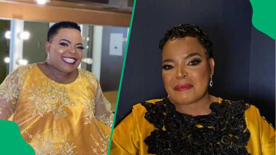 Rebecca Malope talks about falling on stage at Zanele Mbokazi's funeral: "Heels made me unstable"