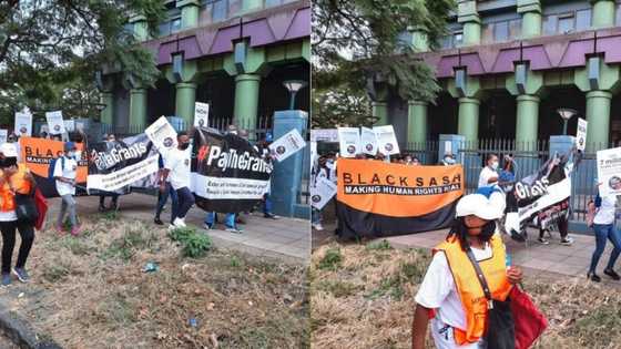Civil rights organisations march for extension of R350 Covid19 SASSA grant