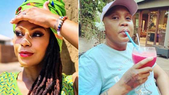 Letoya Makhene finally shares wedding pics with wife Lebo Keswa