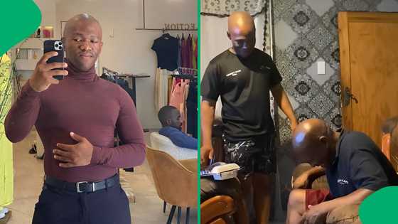 "Bless you, brother": Dad's emotional reaction to electric shaver birthday gift moves Mzansi