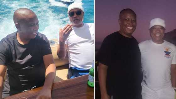 EFF Julius Malema and former ANC chief whip Tony Yengeni spotted vacationing together