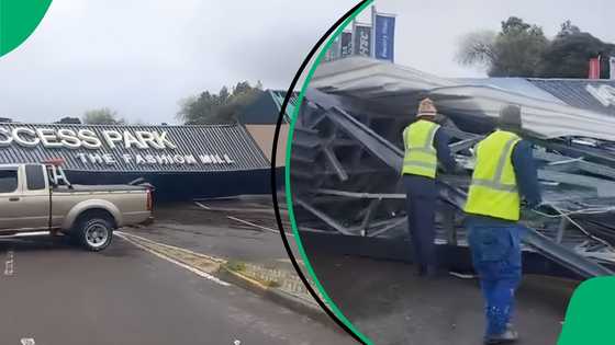 Cape Town weather hits orange level 6 as wind collapses structure; videos