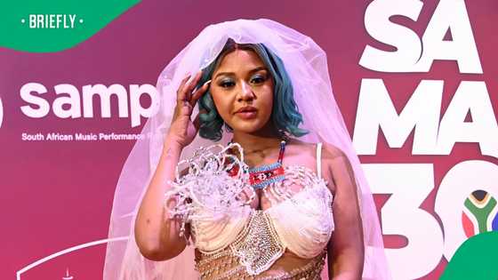 Babes Wodumo shows off her dance moves in barely-there outfit, SA reacts: "Why is she always naked?"