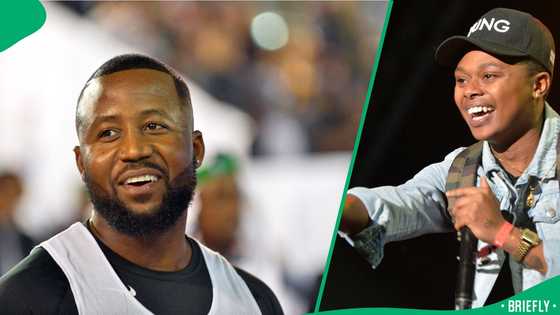 Cassper Nyovest vs A-Reece: Fans debate who's the better rapper after 'L-Tido Podcast' interview