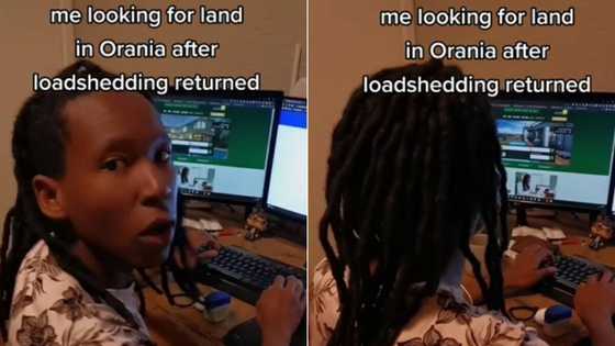 Black man looks for property in Orania after Eskom resumed loadshedding, Mzansi in stitch over desperation