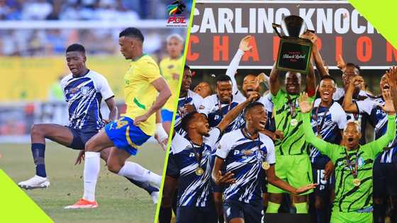 Khanye reacts after wrongly predicting a 5-0 win for Sundowns against Magesi