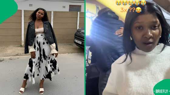 "I need your calmness": Girlfriend stays calm as boyfriend hugs another woman behind her, SA stunned