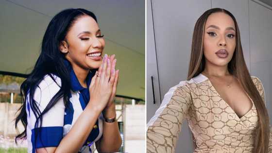 Bonang Matheba, Faith Nketsi and Mihlali Ndamase react to pictures of Thuli Phongolo's stunning Joburg mansion