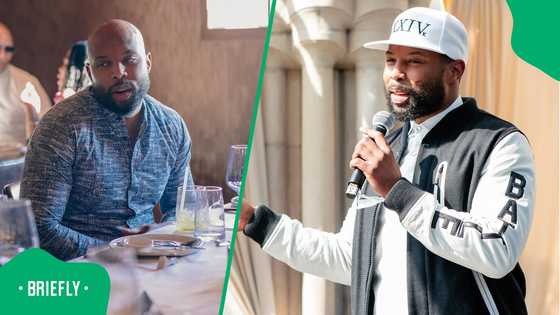 Sizwe Dhlomo reacts to photos of his alleged mansion with a bombshell revelation