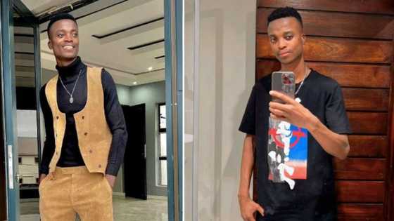 King Monada posts cute video to mark 7 years of marriage with his second wife, SA reacts: "I admire you"