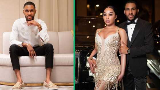 Khanyi Mbau's Zimbabwean boyfriend Kudzai Mushonga gets chest tattoo of actress' name, Fans react