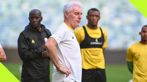 Broos drops PSL star from Bafana squad for bad behaviour, confirms replacement