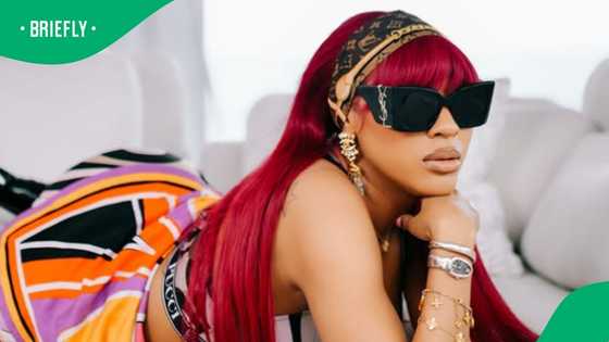 Nadia Nakai shares leg injury while wearing a moon boot: "Yoh, it's broken"